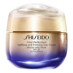Shiseido Vital Perfection Uplifting and Firming Day Cream SPF 30 and Day Emulsion spf 30
